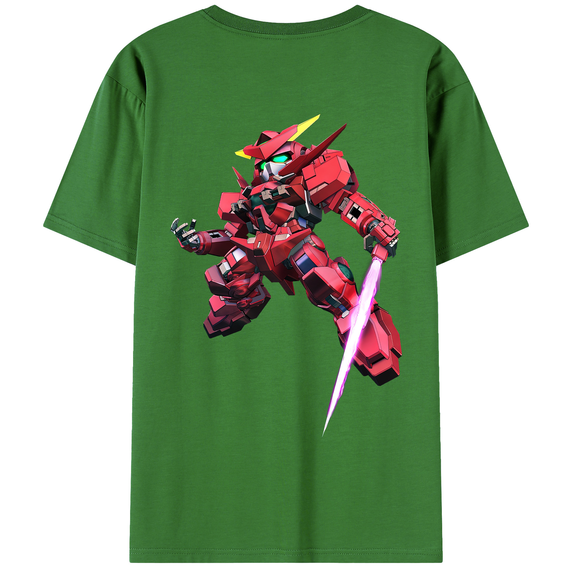 （画像用） 機動戦士ガンダム Mobile Suit Gundam レディース半袖Tシャツ(バックプリント)